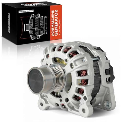 Frankberg Lichtmaschine Generator Benzin 04E903021N | Kompatibel mit T.o.u.r.a.n 5T1, A1 Sportback 8XA 8XF, Polo 6C1 6R1, O.c.t.a.v.i.a III 5E3 NL3 NR3, T.C.R.O.S.S C11 D31