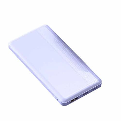 Power Bank,PowerBank fast charging,20000mAh Pack with High-Speed Technology and USB-C with Led,Purple,20000mAh