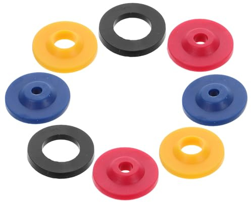 SOIMISS Limiteurs de Débit d'eau et Design Anti-Fuite Kit de 8 en Silicone Joints D'étanchéité, Installation Facile pour Pommeaux de Bain et Tuyaux d'eau