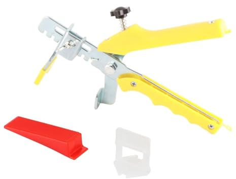 NIVELADORA DE Azulejos DE PLÁSTICO 600 Clips 200 CUÑAS ALICATES para ALICATADOS