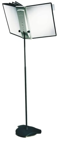 Durable 5817/00 Sherpa Floor with 10 Display Panel Stand and Information Stand
