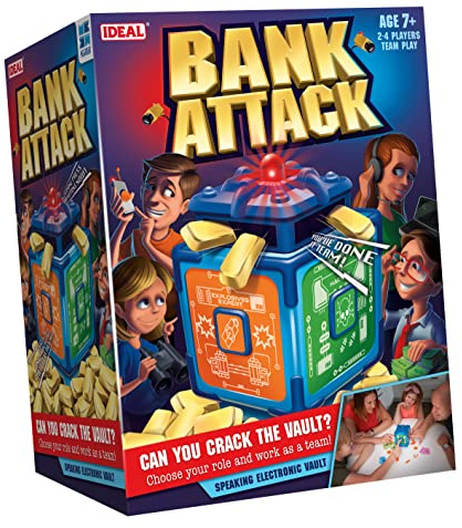 Ideal | Bank Attack: The electronic, cooperative escape game! | Family Games | For 2-4 Players | Ages 7+