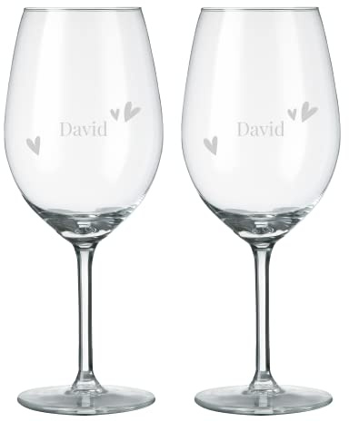 your surprise Copa de vino tinto personalizada - Copa de vino tinto con nombre grabado: personalizable con texto, diseños y diferentes tipos de letras (2)