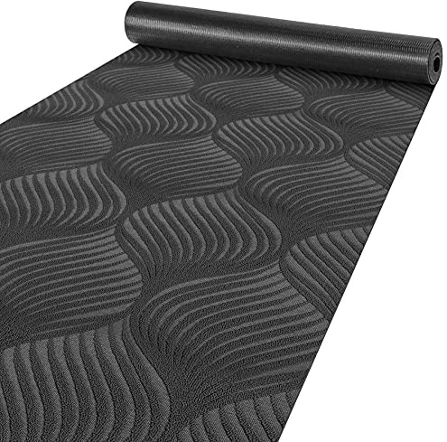 ANRO Läufer Flur Teppich Läufer Küchenläufer Küchenteppich Teppich Velours rutschfest waschbar für Flur, Schlafzimmer, Wohnzimmer, Küche Baker Grau 50 x 240cm
