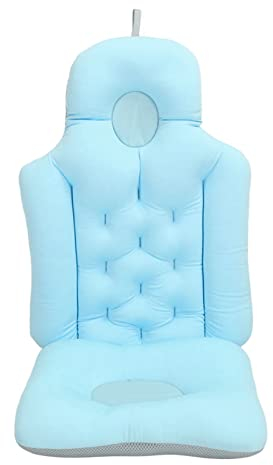 Tyenaza Cojín para Bañera, Almohada de Baño de Cuerpo Completo, Reposacabezas Plegable Suave y Transpirable, Hombros y Espalda Soporte para Cabeza, para SPA en Casa Bañera de Hidromasaje(79x35x8cm)