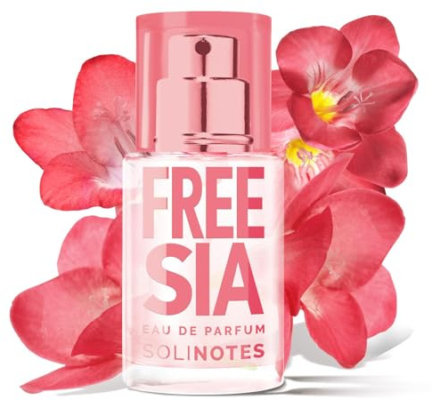Fragranza donna SOLINOTES FRESIA - Eau De Parfum | Fragranza floreale e lenitiva - Regalo perfetto per lei, 15 ml