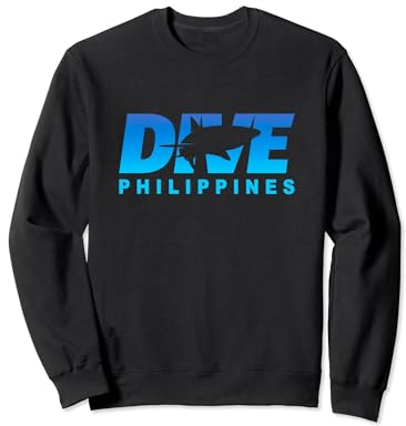 Tauchen Sie Philippinen mit Hai, Tauchen auf den Philippinen Sweatshirt
