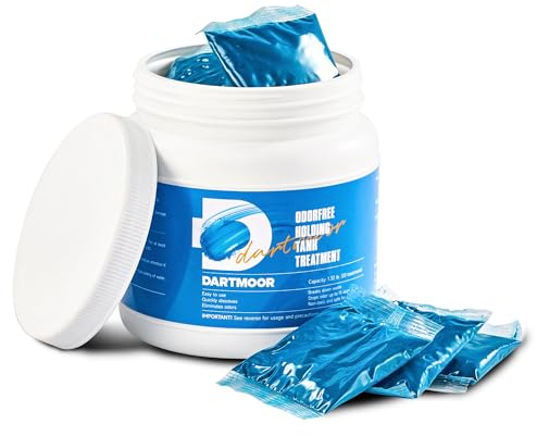 DARTMOOR 20x Wasserkastenwürfel für den Spülkasten 600g WC Reiniger aus Bio-Enzym-Mischung gegen Urinstein & Kalk Reinigungswürfel für Wasserkästen für WC, Toiletten & Urinalen