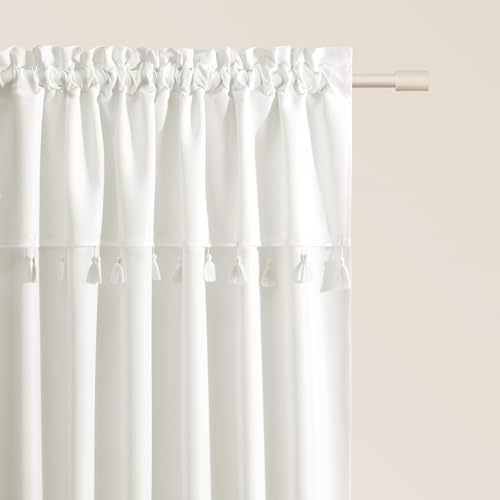 room99 Vorhang mit Kräuselband Astoria 140 x 250 cm Breite x Höhe Schiebegardinen Modern Curtain Wohnzimmer Schlafzimmer Off White, 1 Stück