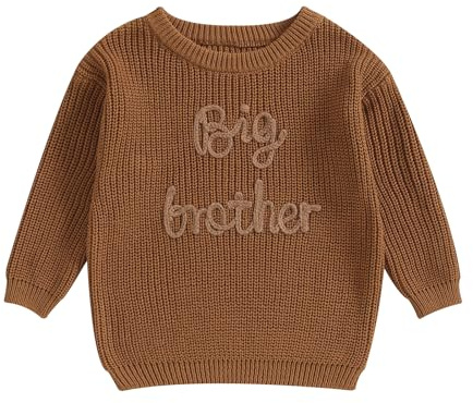 Geagodelia Big Brother Little Brother Pull Big Brother Pull Little Brother Printemps Automne Hiver Vêtements