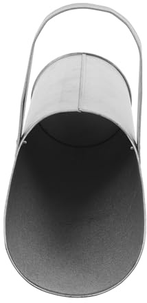 NUOBESTY Utensile in Metallo Per Riempimento Di Sacchi Di Sabbia Imbuto Per Costruzioni Secondarie Strumento Per Trasporto Di Calcestruzzo Utensili Portatili Per Costruzioni Secchio Per
