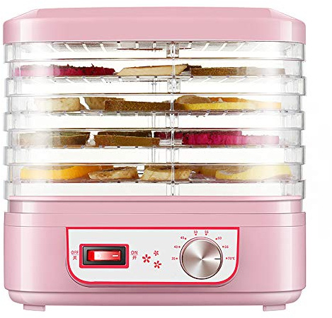 DéShydrateur De Nourriture Domestique, Peut Soulever Le SéChoir à Fruits, 5L Grande Capacité, MatéRiau Pp De Qualité Alimentaire, TempéRature RéGlable 35-70 ℃