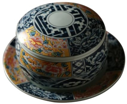 SOLUSTRE 1pezzi Ciotola in Ceramica Per Stufato Cuocere Vapore Uova e Budini Accessorio Da Cucina Multifunzione Facile Da Pulire e Ecologico
