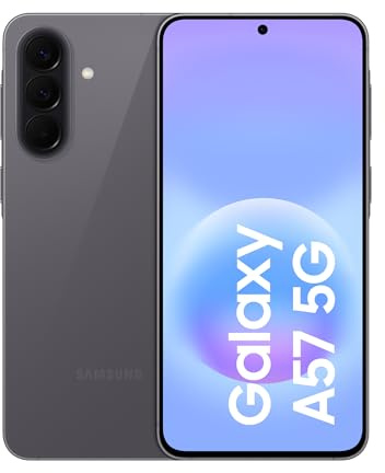 Samsung Galaxy A57 5G, 256GB, Awesome Gray [Versione Italiana] | 3 anni di Garanzia, Smartphone sottile, Cerchia e Cerca, Gomma Oggetto, Volto Migliore, Tripla Camera, IP68, 5.000 mAh