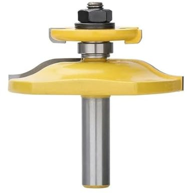 1 st 12,7 mm skaftfräs for gjutformning, 1/2 skaft, träfräs, matchande dörr for panel