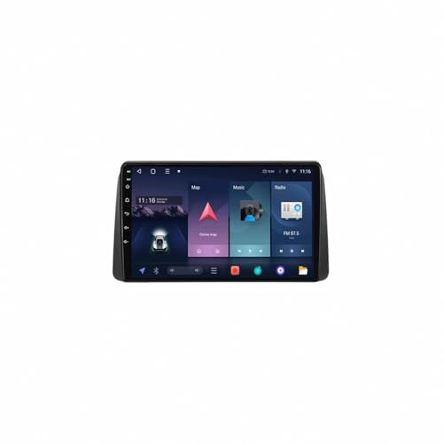 Bilnavigering för Dodge Grand Caravan 2009-2020 Dashcam Carplay Och Android Auto, Bärbar Bilstereo, Bilstereomottagare Med Backkamera Bilradio Stereo Gps Navi, 8 Kärna 6G＋128G