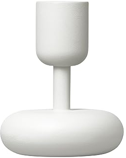Iittala Kerzenständer, Weiß, ø 8,6 cm, h 10,7 cm