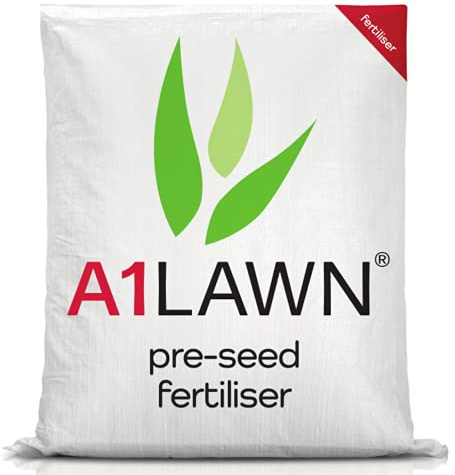 A1 Lawn, Pre-Seed & Pre-Turf Fertiliser, Phosphorus-Rich 6-9-6 NPK for Strong Roots & Fast Germination, Professional Grade, DEFRA/FERA/SASA Certified, 20kg