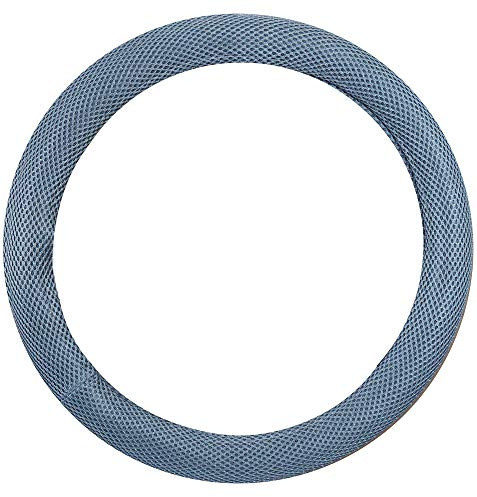 CORA 000120634 Lenkradbezug aus Stoff, Grau