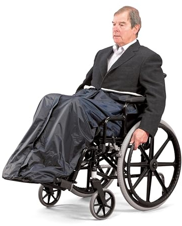 Homecraft Wheelchair Cosy, Waterproof and Spill Proof, Cover the Lower Body for a Warm and Comfortable Wheelchair Experience, Long