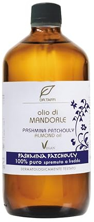 Dr.Taffi Huile d'amande douce Pashmina Patchouli pour la peau et les cheveux 250 ml