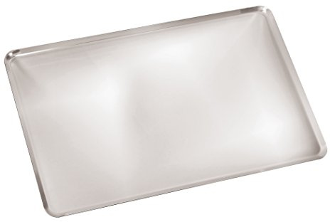 Gobel - Plaque de cuisson inox - Pâtisserie, viennoiserie - 53x32,5cm