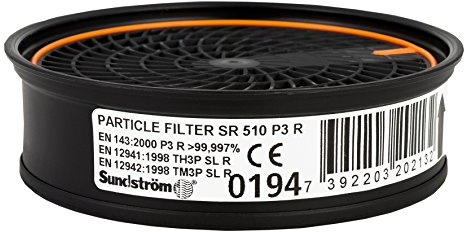 Special Edition: Sundström Partikelfilter SR 510 P3 R H02-1312 mit gratis Reinigungstuch