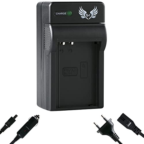 SK Akku Ladegerät für Olympus BLN-1 PS-BLN-1 passend zu Olympus OM-D E-M1 OM-D E-M5 Mark II Pen E-P5 Pen-F Stylus XZ-2