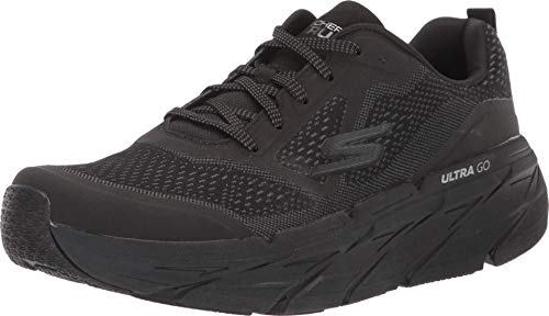 Skechers Max dämpande premier Vantage herr Löparskor, Charcoal syntetisk svart textiltrim, 44.5 EU