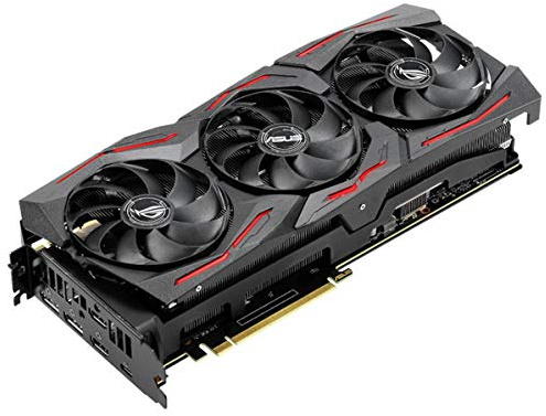 ASUS ROG Strix GeForce RTX 2070 Super OC Edition 8GB GDDR6 - Tarjeta gráfica (Ventiladores Axial-Tech, Dual BIOS, Auto-Extreme, SAP II, MaxContact, GPU Tweak II, Aura Sync, FanConnect II)