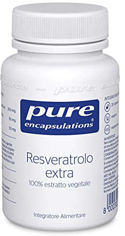 Pure Encapsulations - Resveratrolo Extra – Integratore con Estratto Vegetale Standardizzato – 30 Capsule