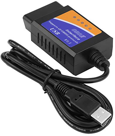 für OBD2 USB-Kabel, Auto-USB-Anschluss V1.5 für OBD-II-Diagnosekabel-Schnittstellenscanner für