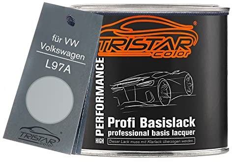 TRISTARcolor Autolack Dose für VW L97A Diamantsilber Metallic 0,5L