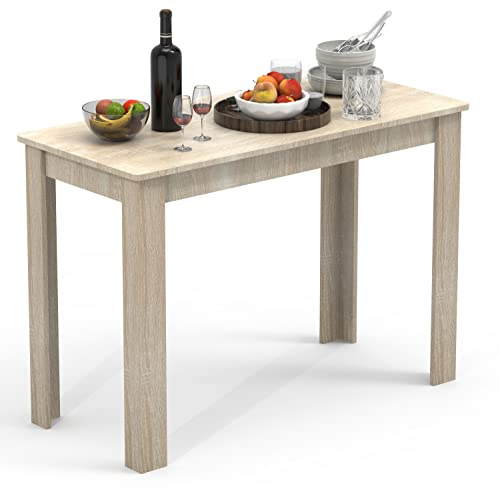 VCM Holz Esstisch | H. 76 x B. 110 x T. 50 cm | Küchentisch Speisetisch Tisch Esal