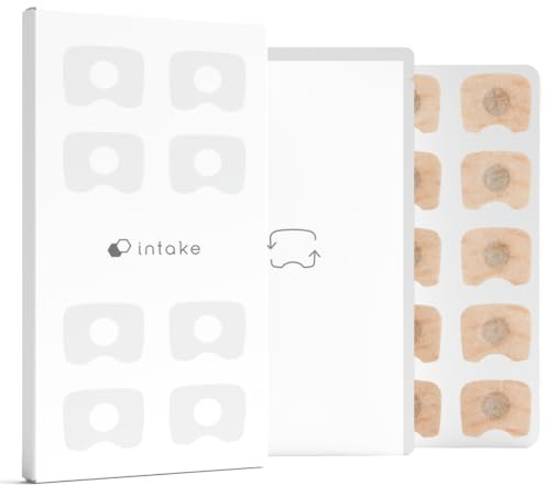 Intake Breathing Magnetic Nasal Strip Refill Tabs (30 Count) | Adhesive Tabs for Intake Reusable Band | Nasal Strips for Sleep, Snoring & Breathing | Stronger Than Traditional Strips | 30-Night Supply