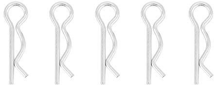 Agatige 50 pièces Jeu de goupilles Fendues, goupille Fendue, Jeu de goupilles en Acier Inoxydable, Ressorts de Montage pour Voitures, mécaniciens, garages, ateliers, équipement de Puissance