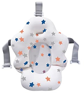Uposao Baby Badewanneneinsatz Badewannensitz Mit Anti-Rutsch Luftkissen Schwimmende Weiche Sitzauflage Ergonomischem Badekissen für Kleinkinder