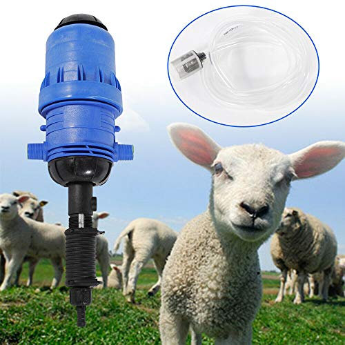 Kaichenyt Dispensador de inyectores de fertilizantes, dispensador de inyectores, dosificador de 0,4% a 4% de agua, dosificador químico, inyectores, dispositivo de jardín, manguera de agua