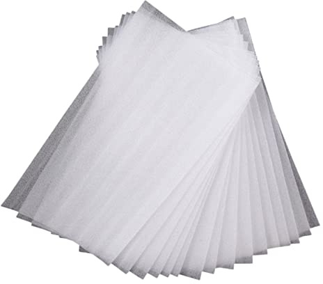 50 Sheets Pearl Cotton Highlighter Hair Coloring Hair Bleaching Balayage Board Hair Color Paper Strips Hairdressing Tool Shims Hair Dye Hair Salon Supplies Release Paper Foam Major