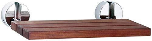 Duschsitz Duschhocker Duschstuhl Klappbarer Duschhocker aus Teakholz zur Wandmontage