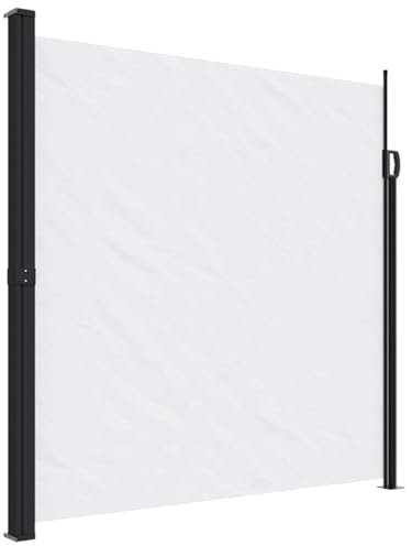 vidaXL Toldo Lateral retráctil Blanco 200x500 cm