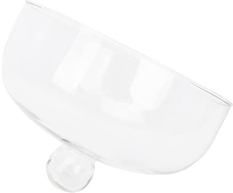 Garneck Embellecedor Microondas de Vidrio Redondo para Protección de Alimentos Cubierta Antisalpicaduras y Sombra de Postre, Adecuado para Pasteles y Cocina