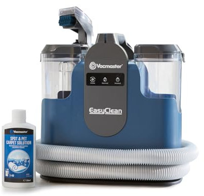 Vacmaster SCC1201H 500W Aspirapolvere Pulitore per tappeti con tecnologia di riscaldamento Dispositivo per la pulizia di tappezzeria Ideale per Pulisci Scale, divano, Sedili Auto, Moquette e Tappeti