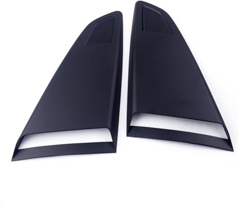 Becquet de carrosserie pour Ford pour Mustang 2015 2016 2017 2018 Persiennes de vitre pour arrière Scoops Spoiler Panneau de réglage de Voiture Air latéral Becquet de Toit