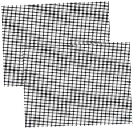 VICASKY 2pcs Barbecue Grill Mats Non-Stick BBQ Mesh Outdoor Grill Pads Reusable Barbecue Mats Easy Clean