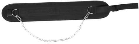 MAGICLULU Cintura Peso Sollevamento con Catena Regolabile per Allenamento Muscolare Uomo Supporto Vita Sagomato e Flessibile per Pull-up Dips e Squat Pesi