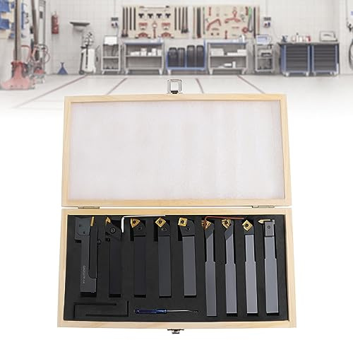 Gdetnysty DrehmeißEl Drehstahl Klemmhalter Bohrstange Wendeschneidplatte Satz Mit Wendeplatten DrehmeißEl-Set DrehstäHle Cnc-Drehwerkzeug Hartmetall Drehmeissel 1Kg 125Mm Für Drehmaschinen