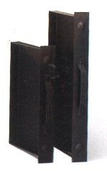 FIREFIX AK20/54 Aschkasten mit Griff, rechteckig, Stahl schwarz, Höhe 40 mm zu Rost Nr. 2000/54, 470 x 360 mm (Breite x Tiefe)