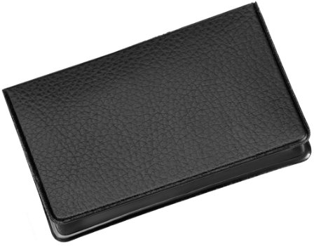 VELOFLEX 3274800 - Document Safe Kartenhülle, Kreditkartenhülle, RFID/NFC-Schutz, für 2 Karten, 93 x 59 mm, schwarz