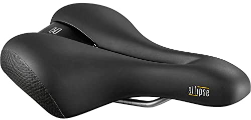 Selle Royal Unisex – Erwachsene Ellipse Premium Range Sattel, Schwarz, Einheitsgröße